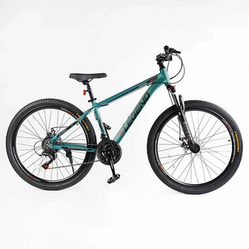 Велосипед AL 27,5" Corso Legend рама 15,5" 21 шв., морський (138283)