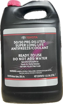 Антифриз Toyota Super LL Coolant PINK Pre-Diluted готовий 3.785 л (00272SLLC2)