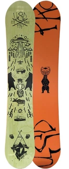 Сноуборд USD Pro KIDNAP 159 Green/Orange (USB17M2P)