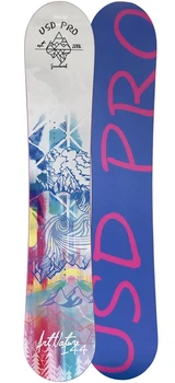 Сноуборд USD Pro ART NATURE 149 Grey/Blue (USB17W1P)