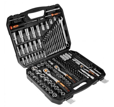 Набір інструментів Neo Tools 1/2" 1/4" 3/8" 219шт (10-076)