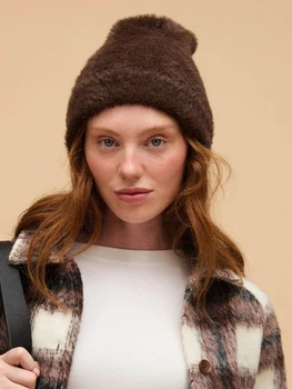 Шапка женская Colin's CL1071602BRW One Size Brown (8684112965024)