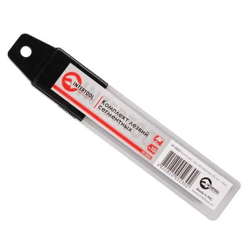 Лезвия Intertool сегментные 25мм 10шт HT-0523