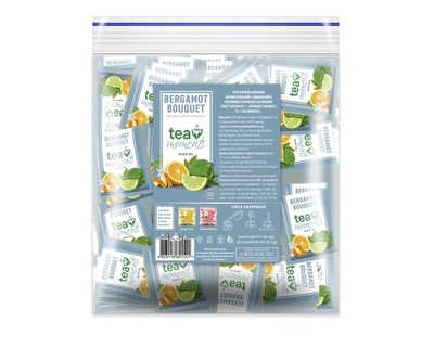 Чай чорний зі смаком бергамоту Bergamot Bouquet 50 сашетів Tea Moments
