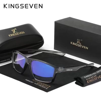 Очки компьютерные Blue Blocker 45% для мужчин и женщин KINGSEVEN 799 Clear Gray 45