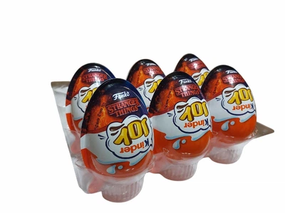 Шоколадні яйця Kinder Joy Funko Stranger Things Кіндер Дивні дива 6 шт * 20 г