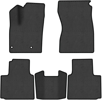 Комплект в салон EVAtech для Outlander 7 seats Mitsubishi 2021 4 покоління SUV USA Сота Чорна Чорний кант (MT43890CD5AV2SBB)