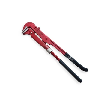 Ключ трубный рычажный (газовый) 90° 1,5" (до 38 мм) длина 420 мм CrV INTERTOOL