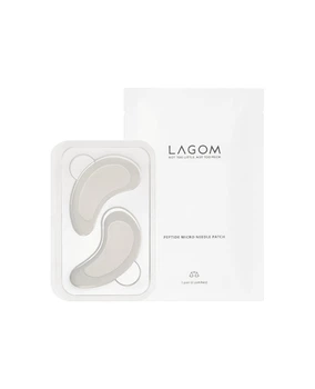 Разглаживающие патчи с микроиглами Lagom Peptide Micro Needle Patch (1 пара)