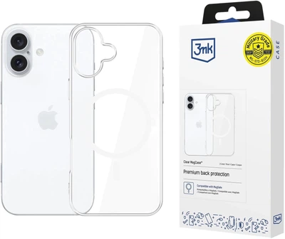 Etui plecki 3MK Clear MagCase do Apple iPhone 17 Clear (5903108664769)