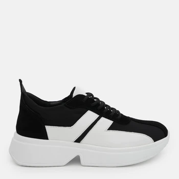 Жіночі снікери Ashoes 649 36 23.5 см Білий/Чорний (ROZ6501004793)