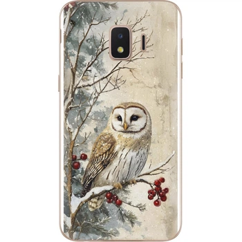 Силиконовый чехол BoxFace Samsung J260 Galaxy J2 Core Christmas Owl (35249-up2645)