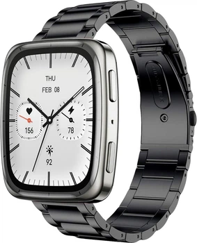 Металевий браслет Shape для Amazfit Active 2 (Square) Black (42156-2B)