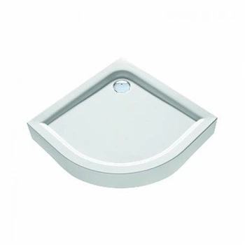 Душовий піддон Kolo First 80x80 з панелю і ніжками напівкруглий (XBN1680000)