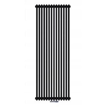 Дизайнерський вертикальний радіатор Irsap Tesi 2 Cod.50 2000x630 Black