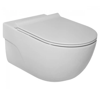 Унітаз підвісний Roca Meridian Rimless з кришкою Slim Soft close (A34H240000)
