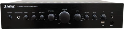 Інтегральний підсилювач Taga Harmony TA-400 MiC Black