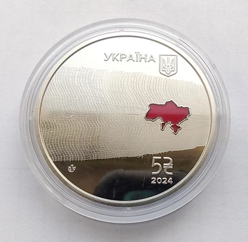 Памятная монета НБУ "Страна супергероев. Спасибо медикам!" 5 гривен 2024