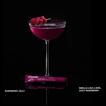 Пептидный бальзам для губ, тинт RHODE "Raspberry jelly" a ripe, juicy raspberry scented peptide lip tint