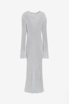 Сукня H&M 271208021 L Срібний