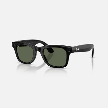 Смарт-очки Ray-Ban Meta Wayfarer Gen 2 Shiny Black/G15 Green S-M (RW4012 601/7150)