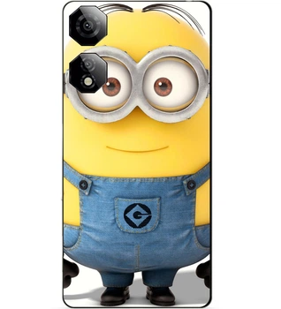 Силиконовый бампер чехол Candy для ZTE Nubia Neo 2 5G с рисунком Миньон Стюарт Minion