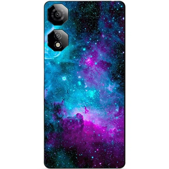 Чехол силиконовый бампер Candy для ZTE Nubia Neo 2 5G с рисунком Галактика Космос