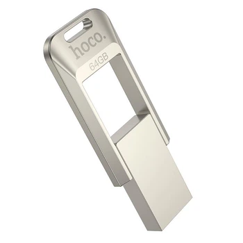 USB-флешнакопичувач HOCO Smart USB3.0 rotating USB flash drive (64GB) UD16 |exFAT|