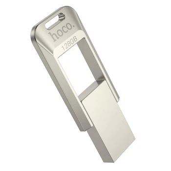 USB-флешнакопичувач HOCO Smart USB3.0 rotating USB flash drive (128GB) UD16 |exFAT|