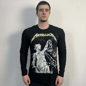 Лонгслів Metallica - ...And Justice For All (B&C) чорний S 00-00009913