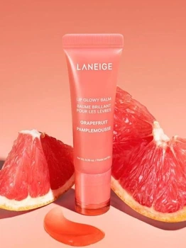 Бальзам для губ Laneige Lip Glowy Balm Grapefruit увлажняющий и восстанавливающий блеск-бальзам защита сухих губ фруктовый аромат глянцевый финиш грейпфрут бальзам ланейдж 10 г