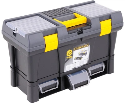 Skrzynka narzędziowa z modułem na 3 pojemniki Vorel 78814 (5906083788147)