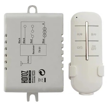 Дистанційний бездротовий вимикач для освітлення Controller-2 Horoz Electric на 2 каналу 105-001-0002