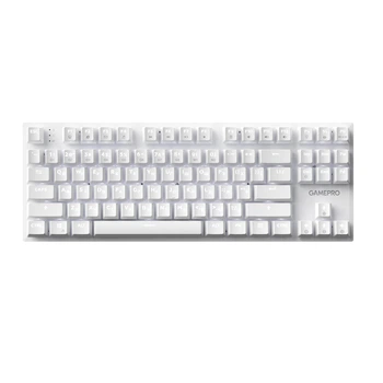 Клавиатура GamePro Genesis Joker MK124W Outemu Red Swithes USB White