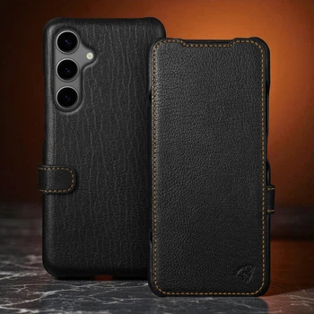 Чехол книжка Stenk Premium для Samsung Galaxy S24 Чёрный (75998)