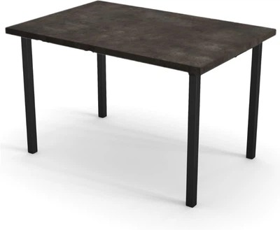 Стол TWIN SANN Boston П 100x80 см Бетон темный столешница (004010105010209)