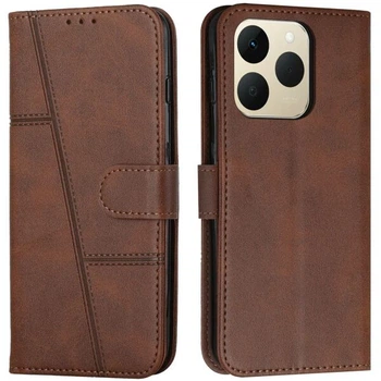 Чохол-книжка з застібкою UniCase Jet Cover для Realme 15T - Brown