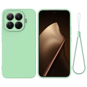 Силіконовий (TPU) чохол Deexe Silicone Case для Xiaomi 15T Pro - Green