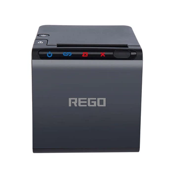Термопринтер чеків POS Wi-Fi USB LAN з автообрізанням паперу REGO RG-P80B для 58 та 80 мм