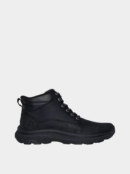 Мужские ботинки Skechers Relaxed Fit: Pollard - Waylon - 45 Черный 205333 BBK