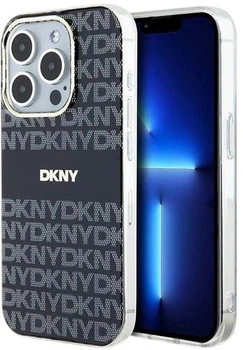 Etui DKNY IML Mono & Stripe MagSafe do Apple iPhone 13/13 Pro Black (3666339268039)