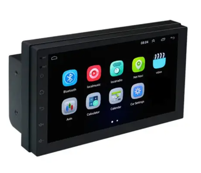 Автомагнитола Android 8.1 7 дюймов, Wi-Fi, GPS, 2 USB, 2 DIN, 16ГБ, черная