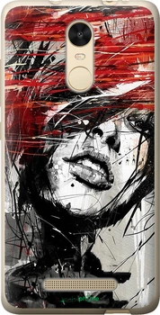 Чохол на Xiaomi Redmi Note 3 pro Обличчя дівчини "1162t-335-70447"