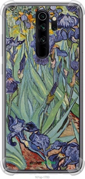Чехол на Xiaomi Redmi Note 8 Pro Винсент Ван Гог. Ирисы "161sp-1783-70447"