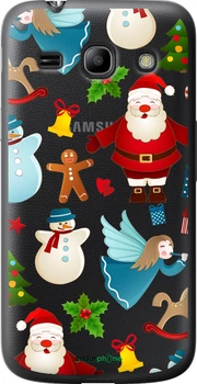 Чехол на Samsung Galaxy Core Plus G3500 Новогодний 1 "4614u-359-70447"