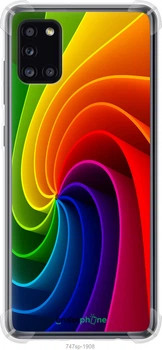 Чохол Samsung Galaxy A31 A315F Райдужний вихор "747sp-1908-70447"