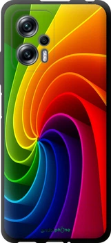 Чохол на Xiaomi Redmi Note 11T Pro Райдужний вихор "747b-2644-70447"