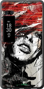 Чехол на Meizu Pro 7 Plus Лицо девушки "1162u-1131-70447"
