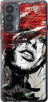Чохол на Motorola Edge 20 Обличчя дівчини "1162u-2497-70447"