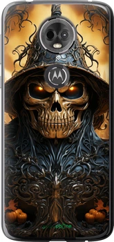 Чехол на Motorola Moto E5 Plus Череп 2 "5652u-1412-70447"